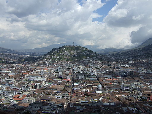 Quito, Ecuador Credit:  http://commons.wikimedia.org/wiki/File%3AVirgen_de_Quito.jpg