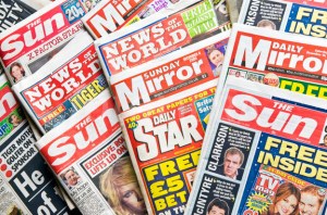 UK TABLOID NEWSPAPERS