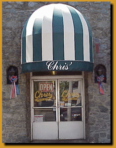 From Courtesy of Chris' at http://www.chrishotdogs.com/pages/location.html